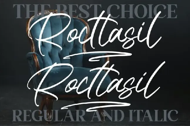 Rocttasil Script font