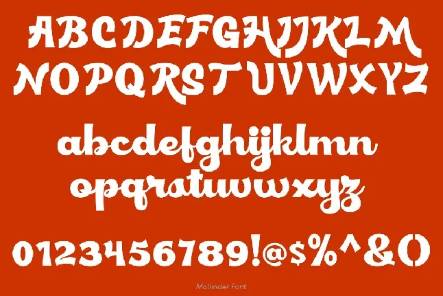 Mollinder font