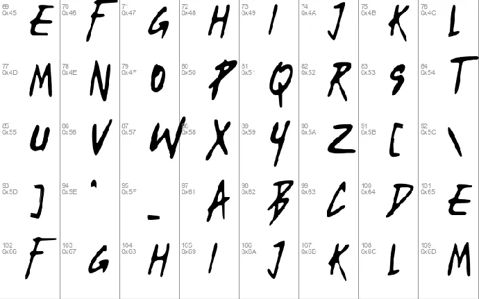 Write Bebas font