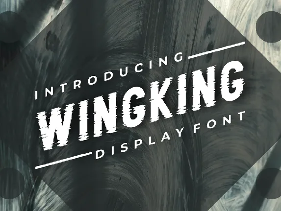 WINGKING font