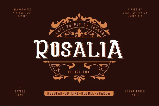 CS Rosalia font