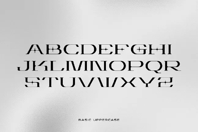 Estoria Futuristic font