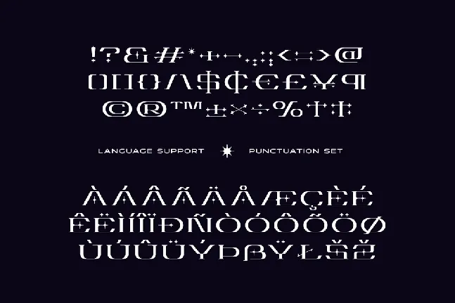 Estoria Futuristic font