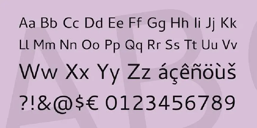 Cantarell Family font