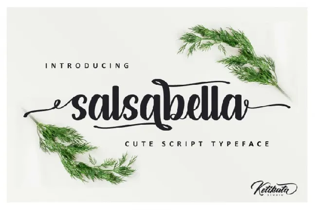 Salsabella Cute Script font