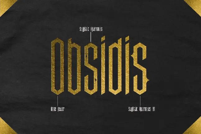 Obsidis font