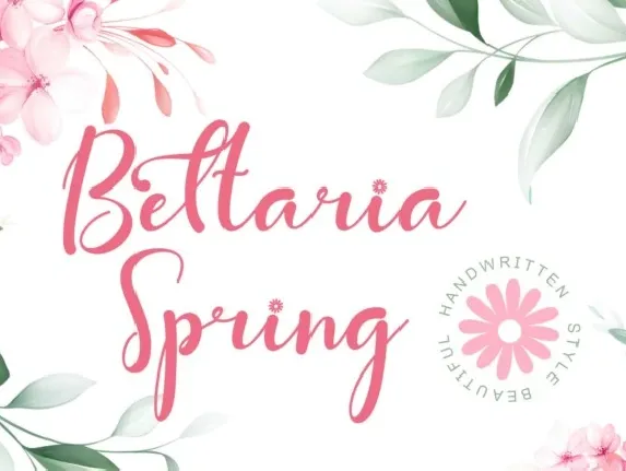 Bettaria Spring font