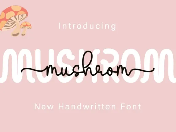 Mushrom Duo font