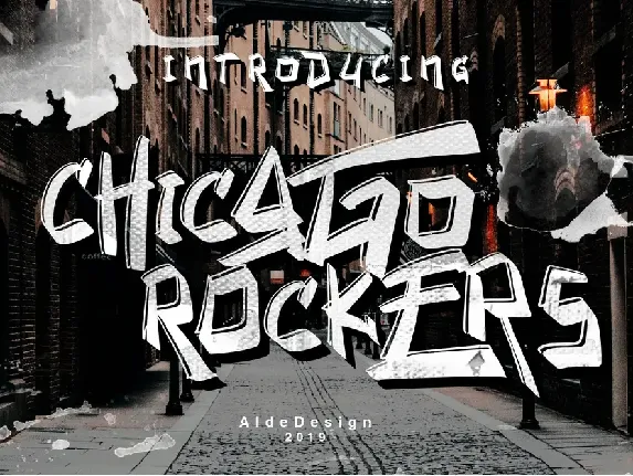 Chicago Rockers font