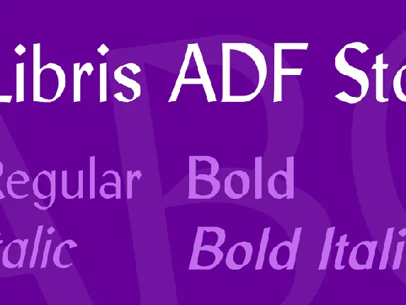 Libris ADF Std font