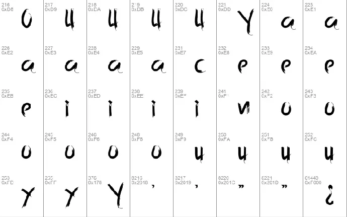 Sea Ghost font