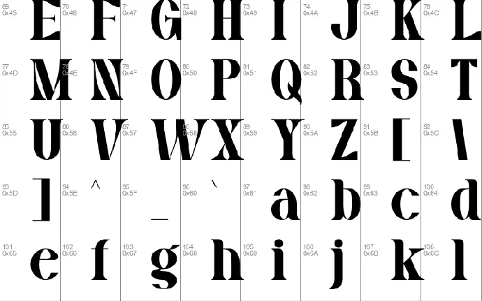 Bordy font