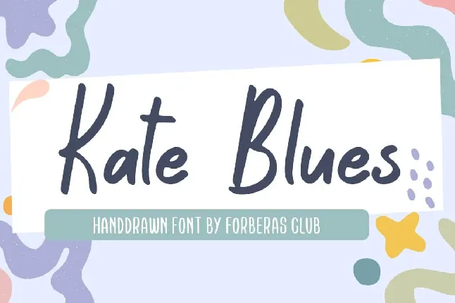 Kate Blues font