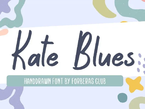 Kate Blues font