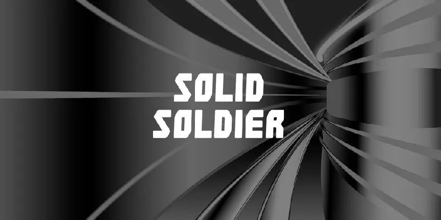 Solid Soldier font