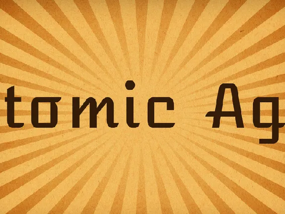 Atomic Age font