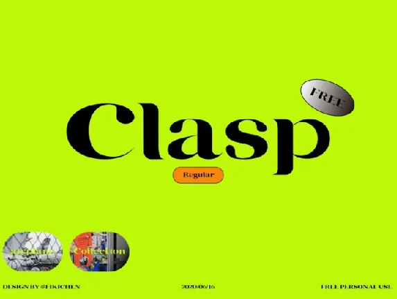 Clasp font