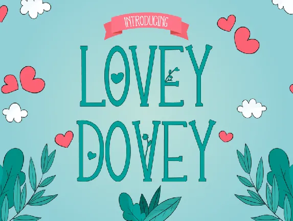 Lovey Dovey Serif font