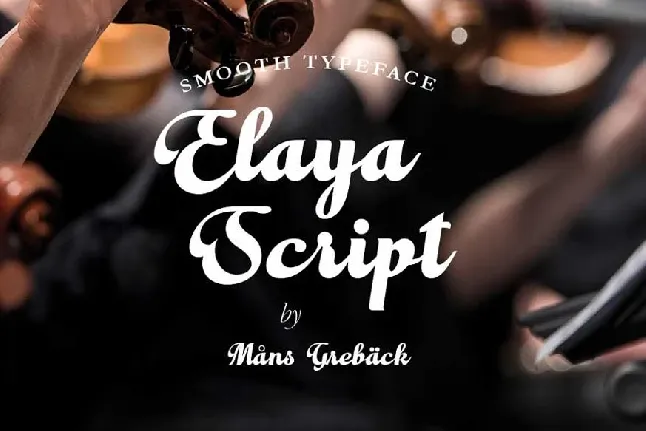 Elaya Script font