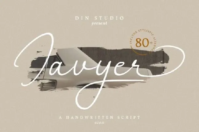 Javyer font