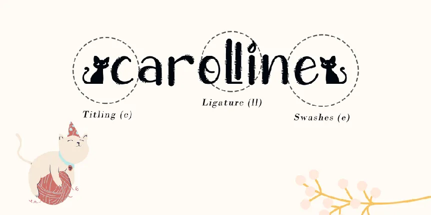 Chic Cat font