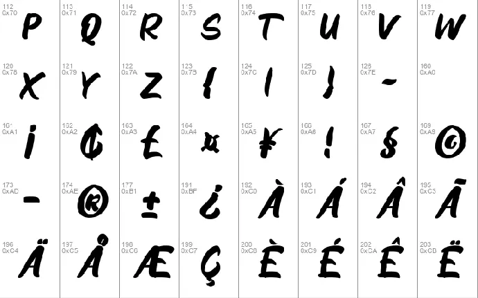 MEIZURY font