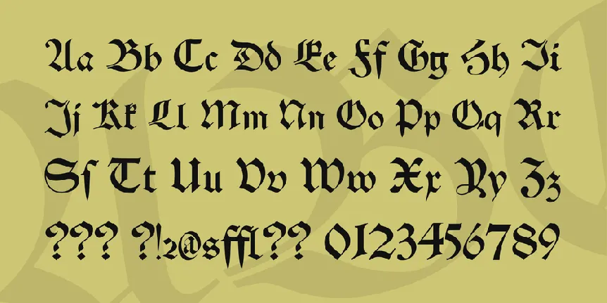 Schwaben Alt font