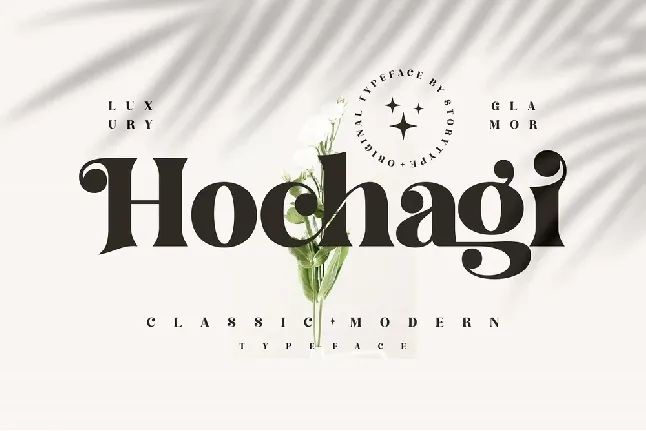 Hochagi font