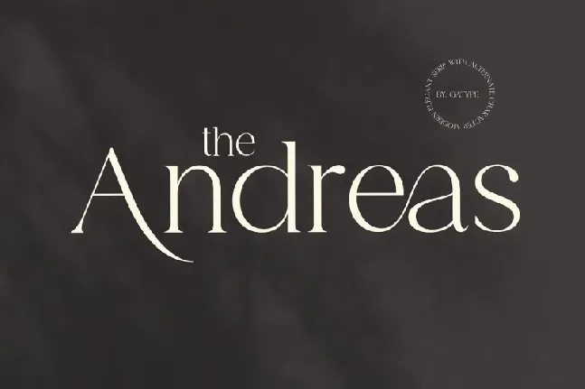 Andreas font