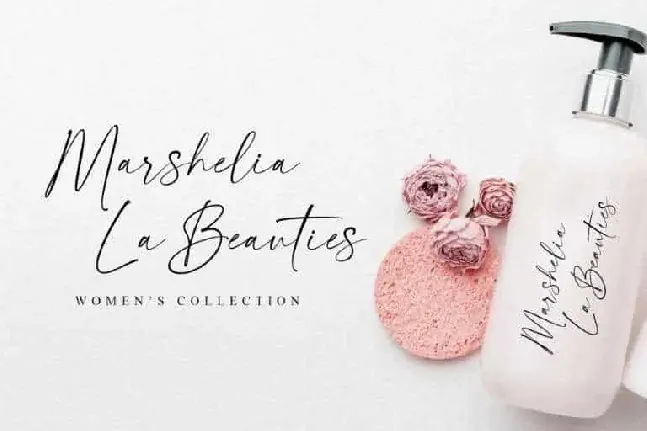 La Beauties Script font