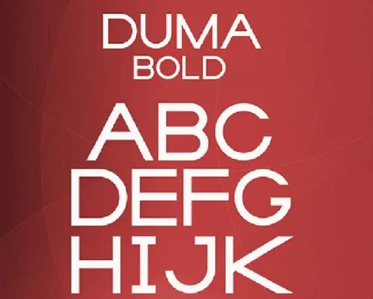 Duma Free font