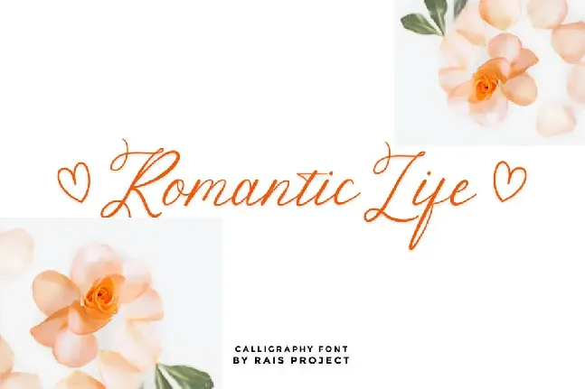 Romantic Life Demo font