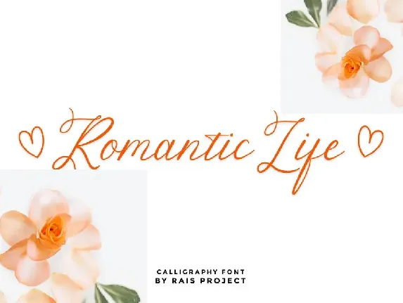 Romantic Life Demo font