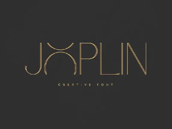 Joplin font