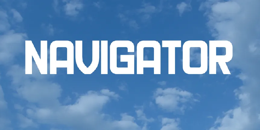 Navigator font