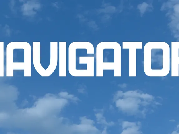 Navigator font