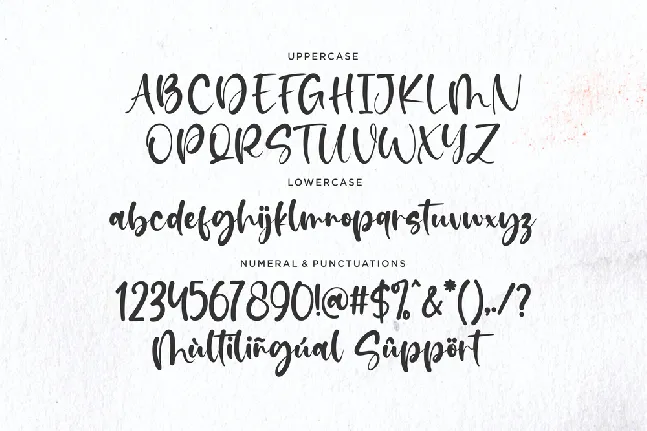 Bridesgirl font