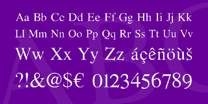 Romande ADF font