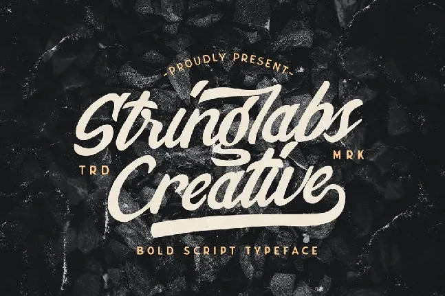 Stringlabs Creative Bold Script font