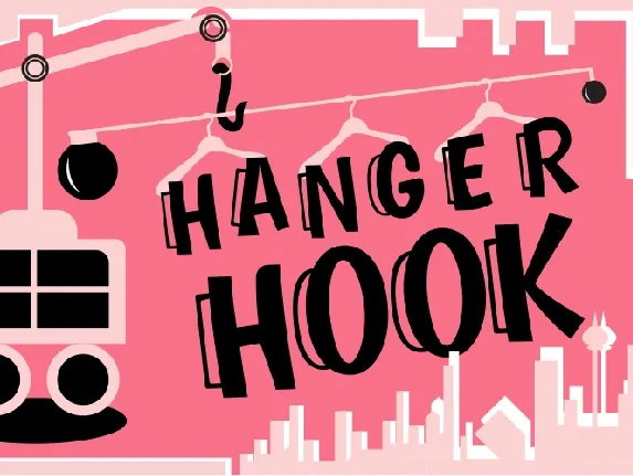 Hanger Hook font