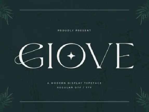 Giove font