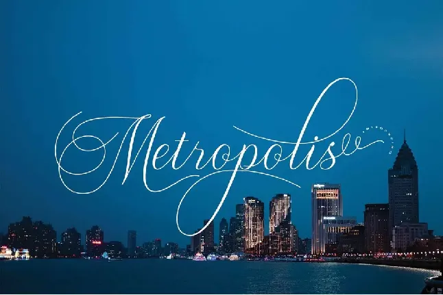 Metropolis Typeface font