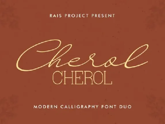 CHEROL Duo font