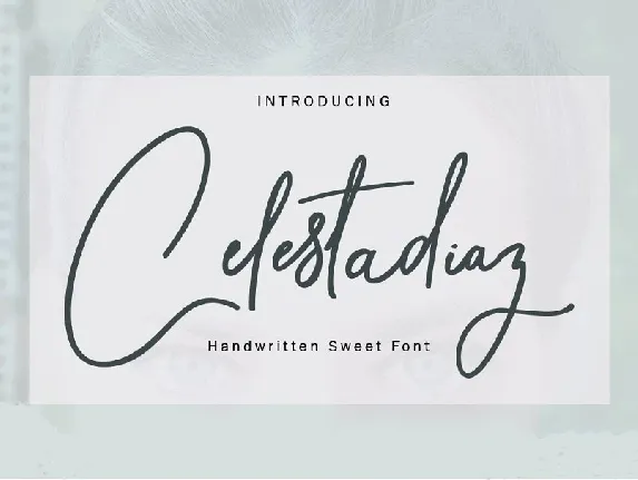 Celesta diaz Script font