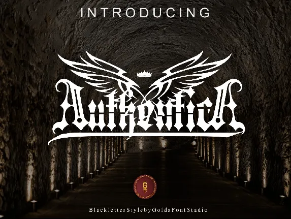 Authentica font