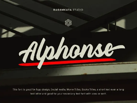 Alphonse DEMO font