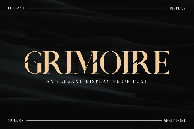 Grimoire font