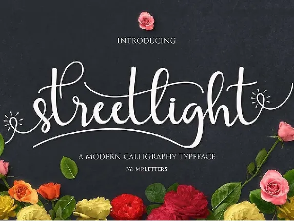 Streetlight Script Free font