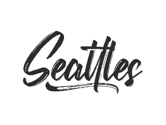 Seattles Demo font