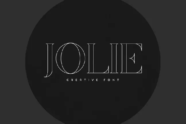 Jolie Serif font